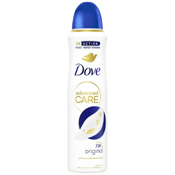 DOVE αποσμητικό σώματος Advanced Original 150ml
