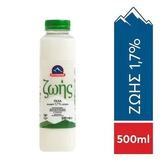 ΟΛΥΜΠΟΣ Γάλα Ζωής Παστεριωμένο Ελαφρύ 500ml