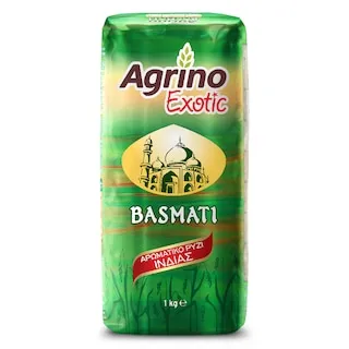 AGRINO Ρύζι Basmati Αρωματικό Ινδίας 1kg