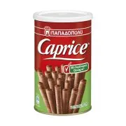 ΠΑΠΑΔΟΠΟΥΛΟΥ Caprice Γκοφρέτα Πουράκια με 30% Λιγότερη Ζάχαρη 250g