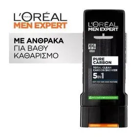 LOREAL MEN EXP.TOT.CL.CARBON SH.GEL400ML