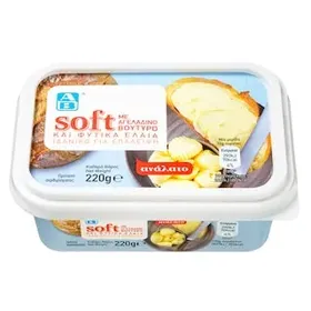 ΑΒ Βούτυρο Soft Αγελάδος Με Φυτικά Έλαια 220 gr