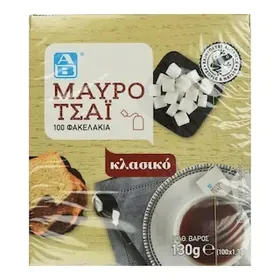 ΑΒ Τσάι Μαύρο Κλασικό 100x1.3g