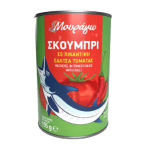 σκουμπρί 155γρ (σε σάλτσα τομάτας / πικάντικη)