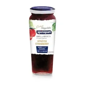 SPIN SPAN Μαρμελάδα Φράουλα Χωρίς Ζάχαρη 280g