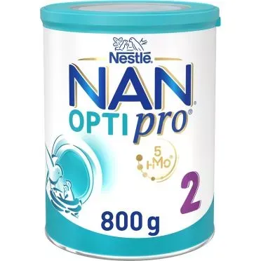 Nestle NAN OPTIPRO 2 800gr 5 HMO Complex γάλα δεύτερης βρεφικής ηλικίας σε σκόνη
