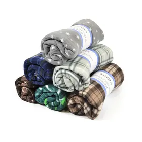 κουβέρτα fleece εμπριμέ 150x200cm
