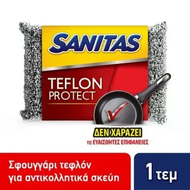 SANITAS SPECIAL SCOURER TEFLON PROT 1PCS