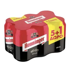 HENNINGER 330ml 5+1 δώρο