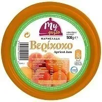 My Gusto Μαρμελάδα Βερίκοκο Πλαστικό Δοχείο 500gr