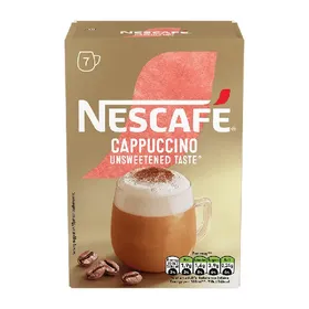NESCAFE CAPPUCCINO UNSWEETENED TASTE 7Sac 6x99.4g GR