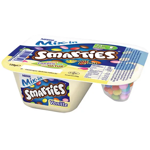 SMARTIES επιδόρπιο γιαουρτιού με βανίλια