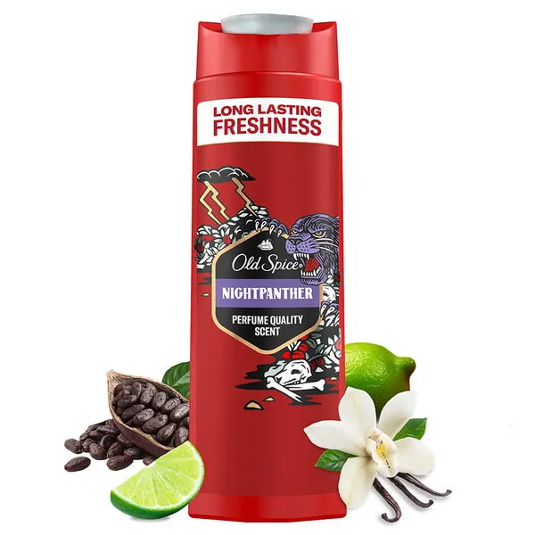 Old Spice Night Panther Αφρόλουτρο 400ml.