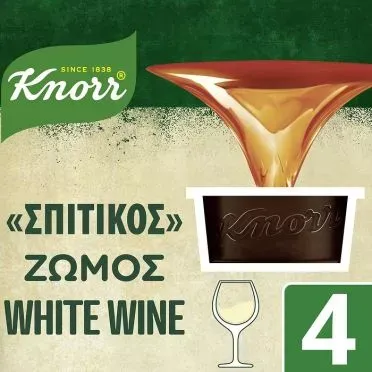 KNORR ΖΩΜΟΣ ΕΚΧ. ΛΕΥΚΟΥ ΚΡΑΣΙΟΥ 8Χ104ΓΡ