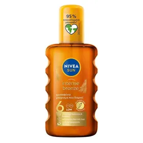 Nivea Sun Carotene Αντηλιακό Λάδι Σπρέι SPF6 200ml.