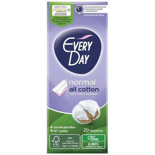 EVERYDAY All Cotton Σερβιετάκια Normal 20τεμ
