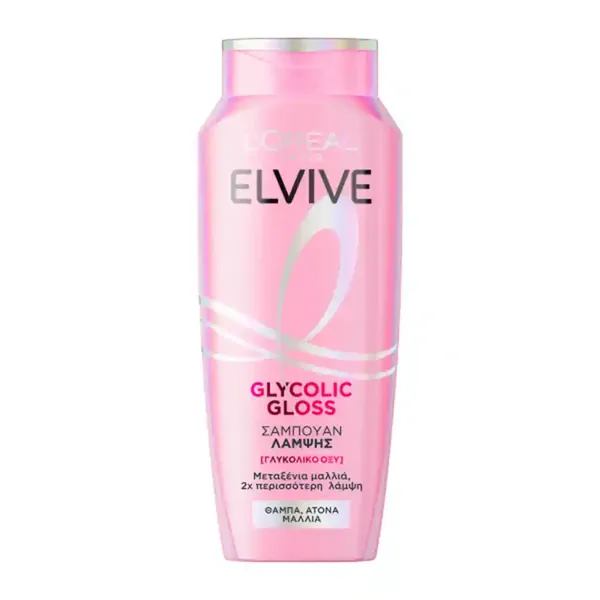 Elvive Glycolic Gloss Σαμπουάν Λάμψης 400ml