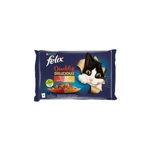 FELIX Ποικιλία Κρεάτων σε Ζελέ 4x85gr