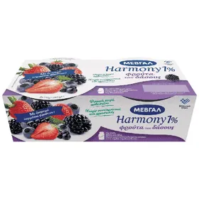 Όλα τα επιδόρπια γιαουρτιού HARMONY 1% 2x170gr
