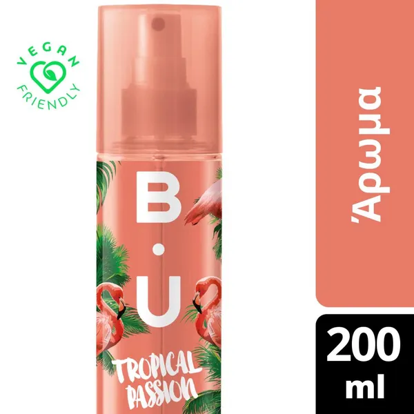 Β.U. Κολώνια Body Mist Tropical Passion 200ml