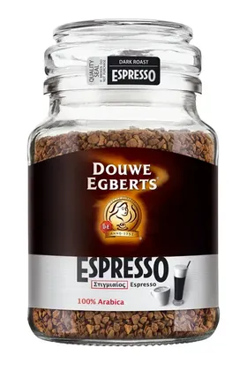 Στιγμιαίος Καφές Espresso Douwe Egberts (185g)