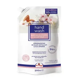 Κρεμοσάπουνο MR.GRAND almond & oat milk, cotton & hyaluronic acid 1λίτ.