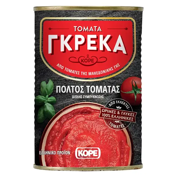 Γκρέκα Τοματοπολτός Διπλής Συμπύκνωσης 28-30% 410γρ.