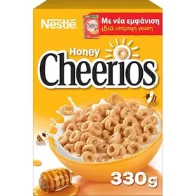 CHEERIOS Δημητριακά Ολικής Άλεσης Με Μέλι 330g