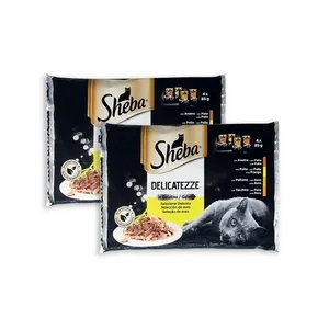 SHEBA Επιλεγμένα Πουλερικά 4*85γρ.