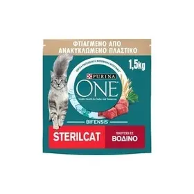 Ξηρά τροφή sterlicat βοδινό & σιτάρι 1,5Kg