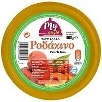 My Gusto Μαρμελάδα Ροδάκινο Πλαστικό Δοχείο 500gr