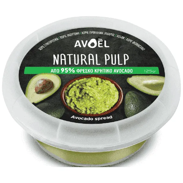 AVOEL μυρωδικά & λεμόνι avocado spread 125g