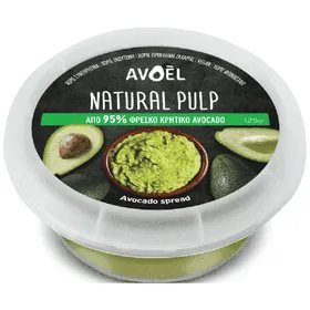 AVOEL μυρωδικά & λεμόνι avocado spread 125g