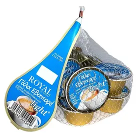 ROYAL Γάλα Εβαπορέ Light 4% Λιπαρά Σε Μερίδες 10x15γρ