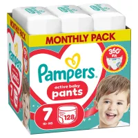 Πάνες-Βρακάκι Μέγεθος 7 Pampers Pants 128τεμ