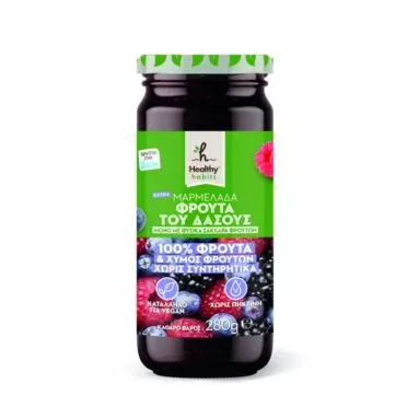 HEALTHY HABITS ΜΑΡΜ. 100% ΦΡ.ΔΑΣΟΥΣ 280g.