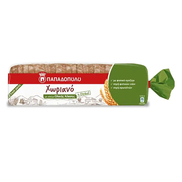 Χωριανό Ολικής Άλεσης με Dinkel 700g