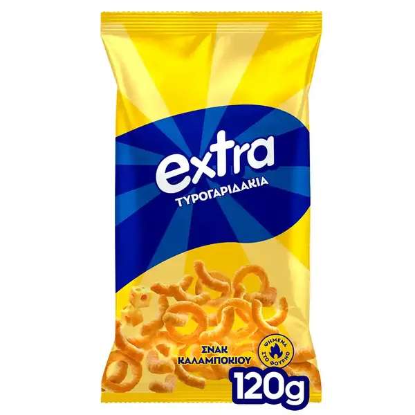 Extra Τυρογαριδάκια 120γρ.
