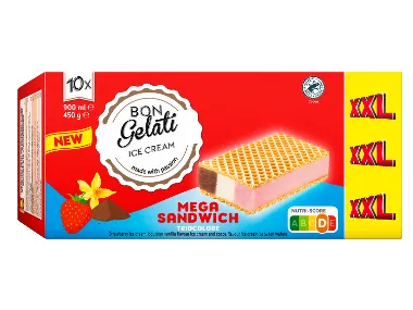 Παγωτό σάντουιτς ποικιλία XXL