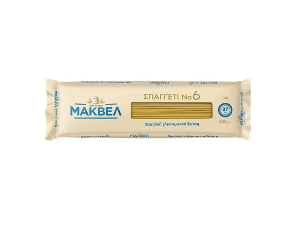 σπαγγέτι χαμηλού γλυκαιμικού δείκτη No6