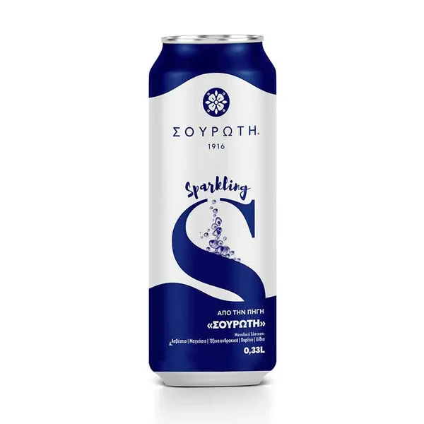 Σουρωτή Ανθρακούχο Νερό 330ml.