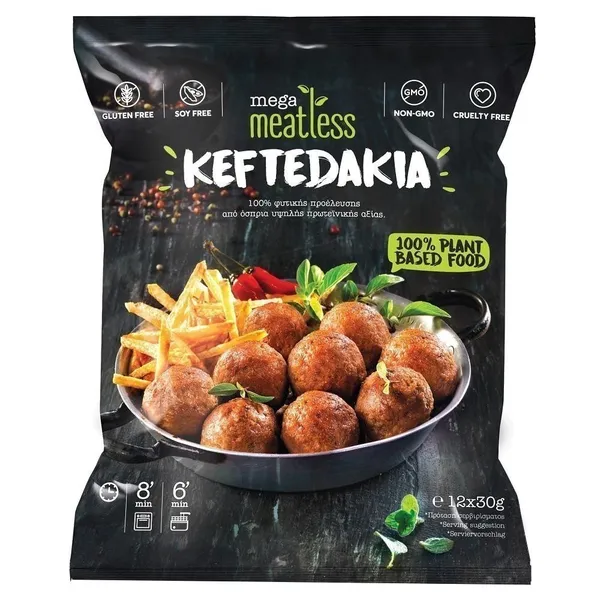 MEGA MEATLESS ΚΕΦΤΕΔΑΚΙΑ 360g