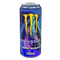 Ενεργειακό Ποτό Lewis Hamilton Zero Sugar Monster Energy 500 ml