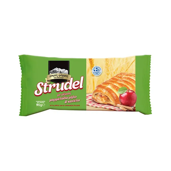 strudel με γέμιση μήλο & κανέλα 90γρ.