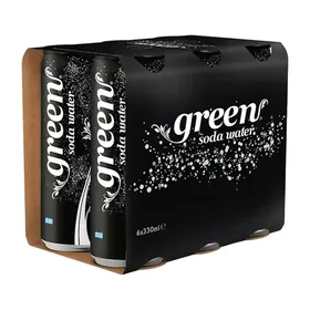 GREEN Σόδα Κουτί 6x330ml