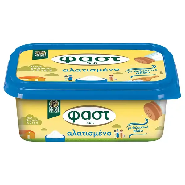 Μινέρβα Φαστ Soft Μαργαρίνη Αλατισμένη 220γρ.