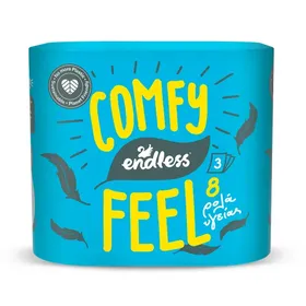 Endless Earth Comfy Feel Χαρτί Υγείας 950 3φυλλο 8 ρολά