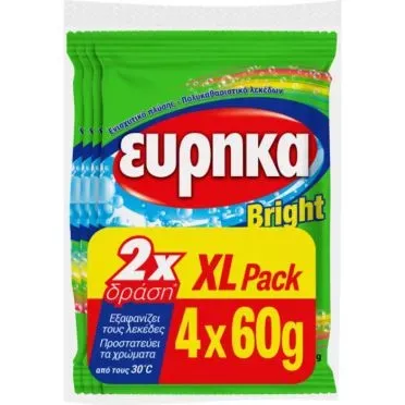 ΕΥΡΗΚΑ BRIGHT XL PACK 4X60GR