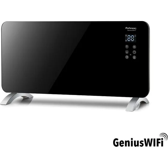 ΓΥΑΛΙΝΟΣ ΘΕΡΜΟΠΟΜΠΟΣ ROHNSON R-040 wi-fi (ισχύς 2000W)