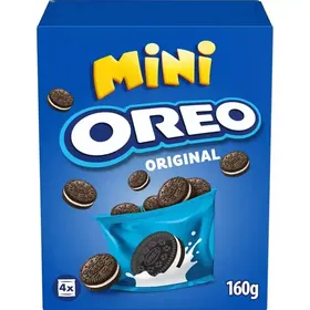 Oreo Μπισκότα Γεμιστά Με Βανίλια 4τεμ. 160γρ.
